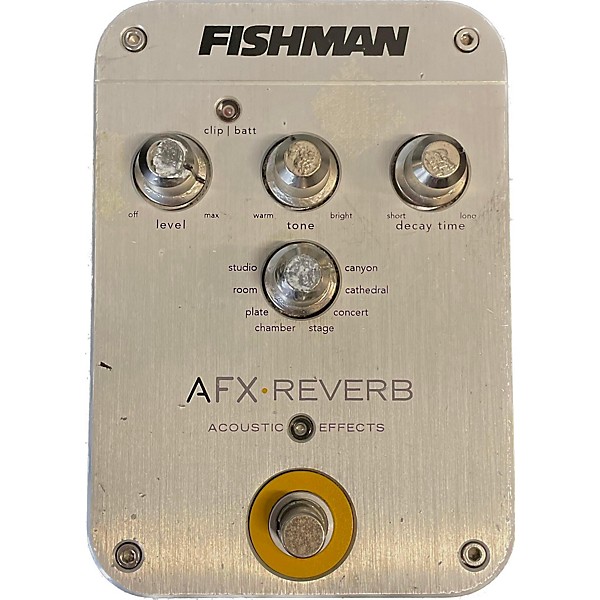 Used Fishman Afx Reverb Effect Pedal