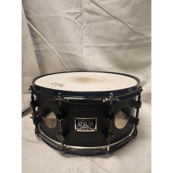 Used Spaun 6.5X14 Brass Precision Crafted Drum