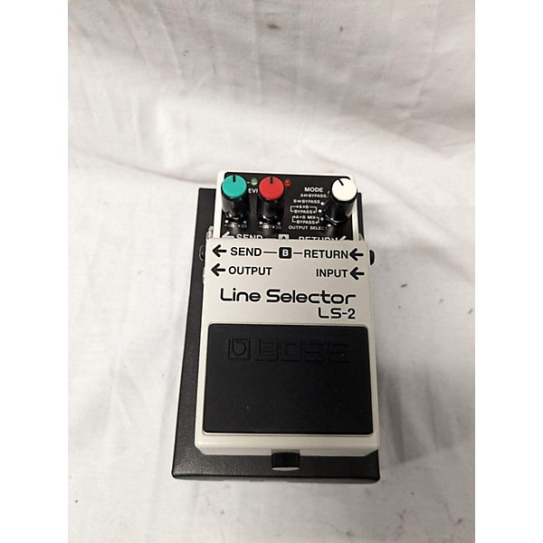 Used BOSS LS2 Line Selector Pedal | Guitar Center