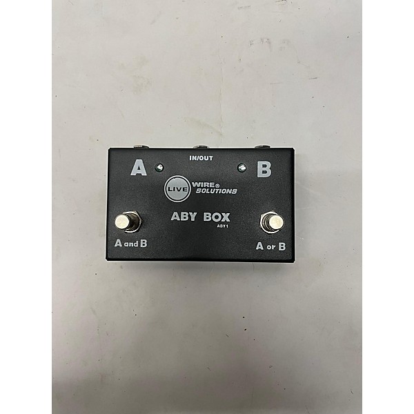 Used Live Wire Solutions ABY Box Pedal