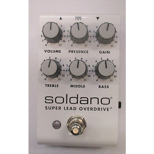 Used Soldano SUPER LEAD OVERDRIVE Effect Pedal