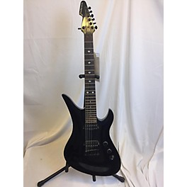 Used Schecter Guitar Research Used Schecter Guitar Research A-7 Diamond Series Black Solid Body Electric Guitar