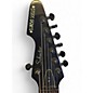 Used Schecter Guitar Research A-7 Diamond Series Black Solid Body Electric Guitar