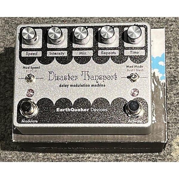 Used EarthQuaker Devices Disaster Transport Modulated Delay Effect Pedal