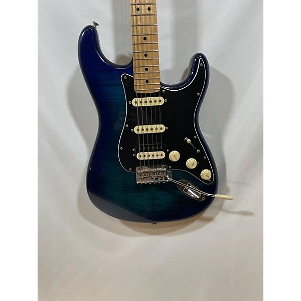 Used Fender Used Fender Player Plus Stratocaster HSS Blue Burst Solid Body Electric Guitar