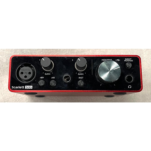 Used Focusrite Scarlett Solo Gen 3 Audio Interface | Guitar Center