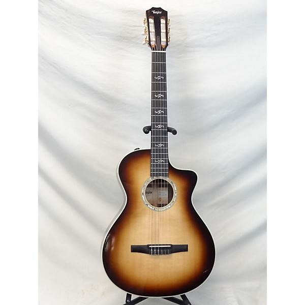 Used Taylor 412CE-NR Classical Acoustic Electric Guitar