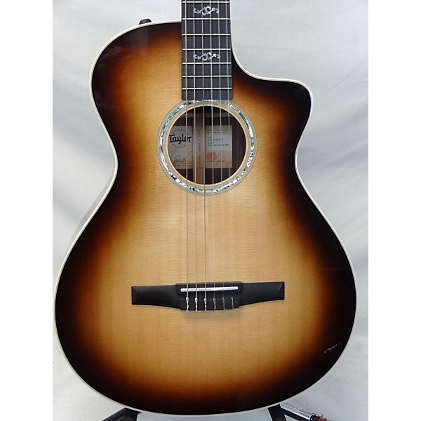 Used Taylor 412CE-NR Classical Acoustic Electric Guitar