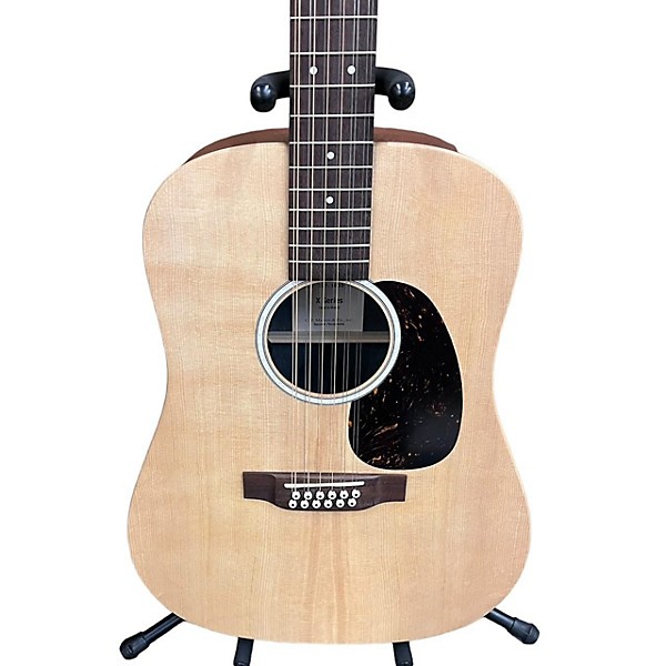 Used Martin DX2 12 String Acoustic Electric Guitar Natural Guitar Center