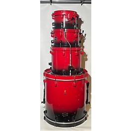 Used ddrum Used Ddrum 4 piece Duo Fade Black Drum Kit