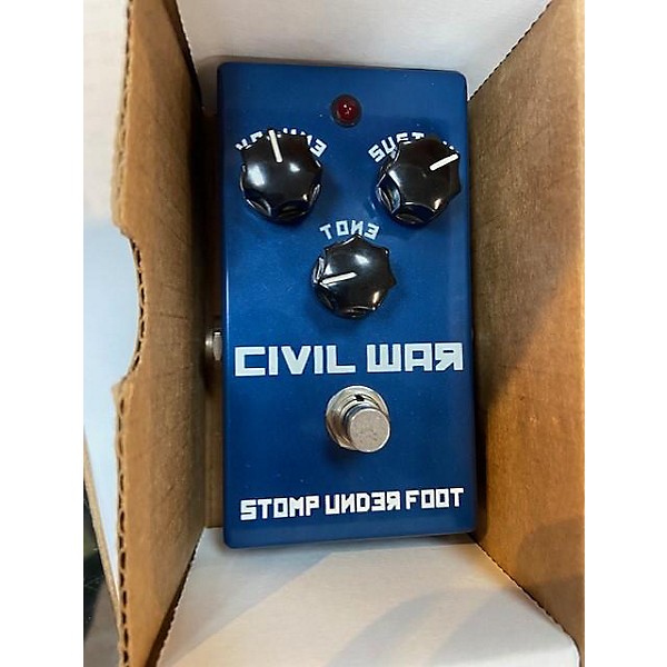 Used Stomp Under Foot CIVIL WAR Effect Pedal