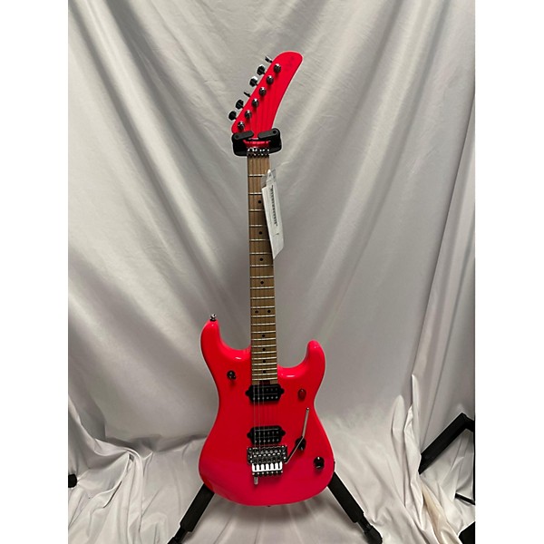 Used EVH 5150 Standard Solid Body Electric Guitar NEON PINK Guitar Center