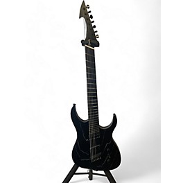 Used Ormsby Used Ormsby HypeMachine GTR7 Factory Custom Black With White Thunder Solid Body Electric Guitar