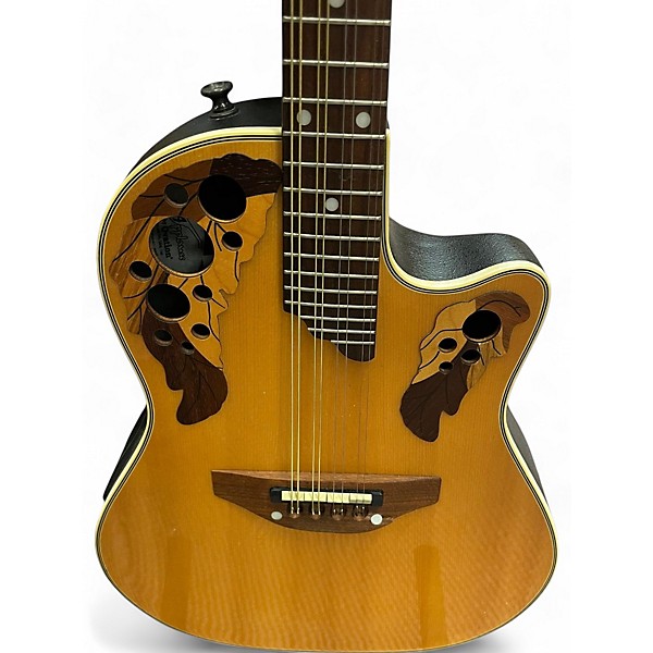 Used Ovation Applause MAE148 Natural Mandolin