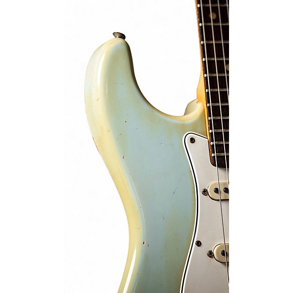 Vintage 1965 Fender STRATOCASTER Sonic Blue Solid Body Electric Guitar