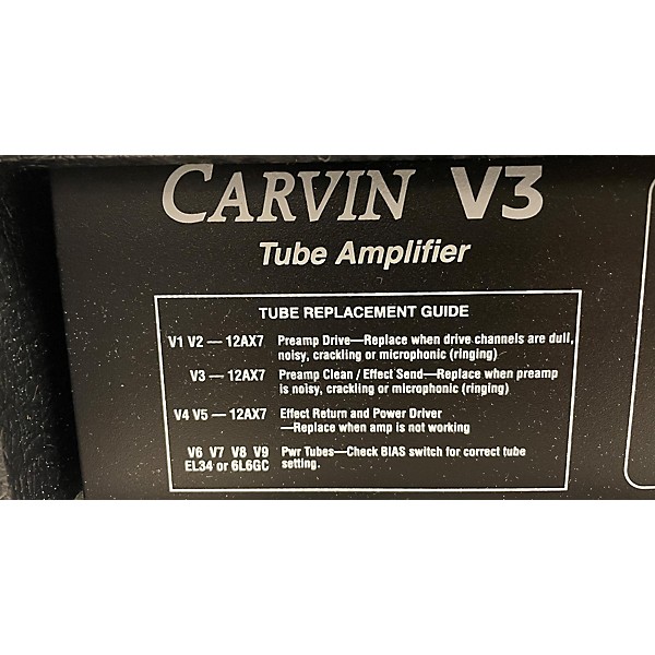Used Carvin V3M Micro Tube Guitar Amp Head