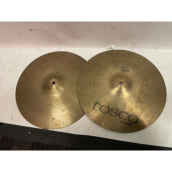 Used Tosco 14in Hi Hats Cymbal