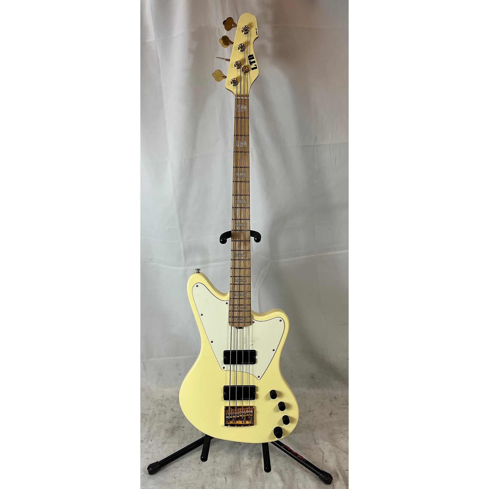 Used ESP LTD GB-4 Electric Bass Guitar Vintage White | Guitar Center