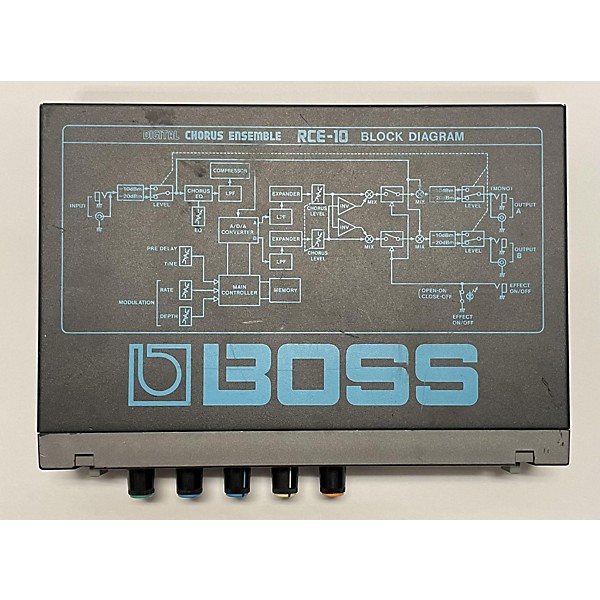 Used BOSS RCE10 Chorus Ensemble Multi Effects Processor