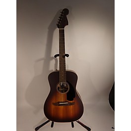 Used Fender Used Fender California Series Malibu Honey Burst Acoustic Electric Guitar