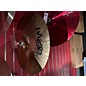 Used Paiste 18in 101 BRASS CRASH RIDE Cymbal thumbnail