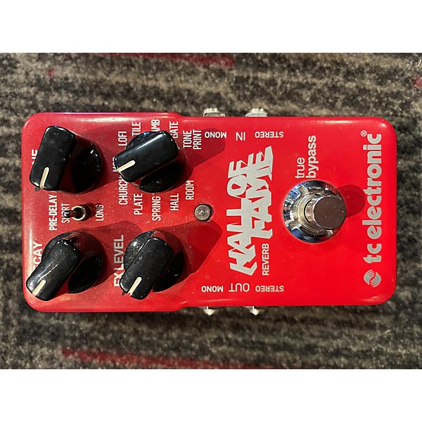 Used TC Electronic Hall Of Fame Reverb Effect Pedal | Guitar Center