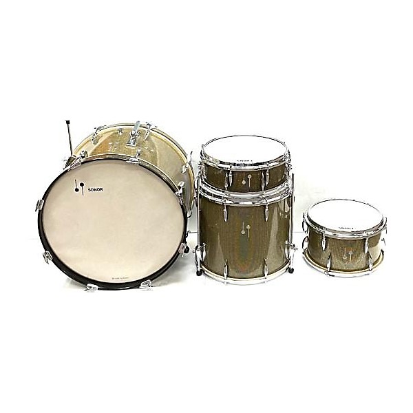 Used SONOR Used 1960s SONOR 4 piece CHICAGO STAR KRYSTALL Drum Kit