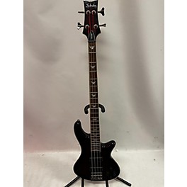 Used Schecter Guitar Research Used Schecter Guitar Research Stiletto Diamond Series 4 String Black Cherry Electric Bass Gu...