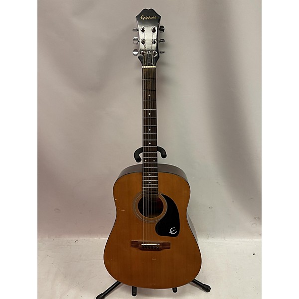 Used Epiphone PR100 Acoustic Guitar Natural Guitar Center