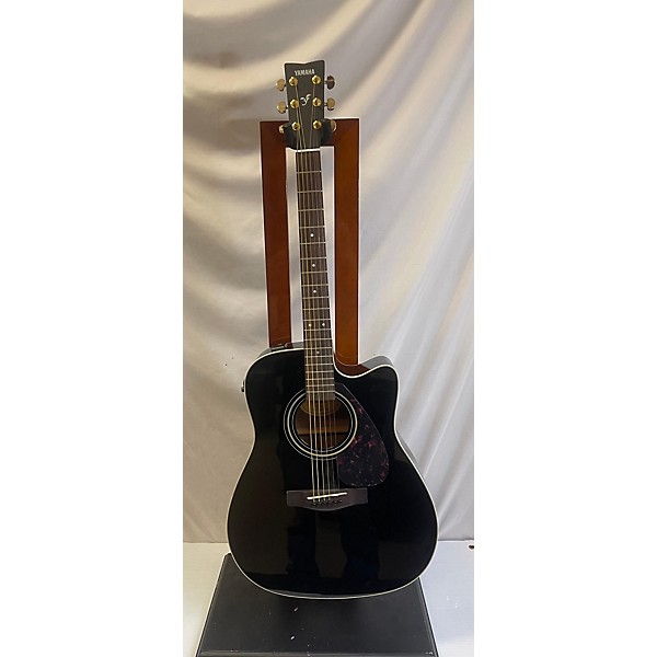 Used Yamaha FX335C Acoustic Electric Guitar Black Guitar Center