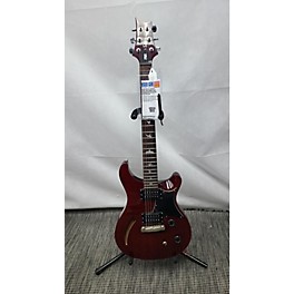 Used PRS Used PRS SE Custom 22 Semi-Hollowbody Trans Crimson Red Hollow Body Electric Guitar