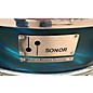 Used SONOR Used 1960s SONOR 4 piece Chicago Star K180 Aqua Satin Flame Drum Kit