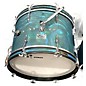 Used SONOR Used 1960s SONOR 4 piece Chicago Star K180 Aqua Satin Flame Drum Kit