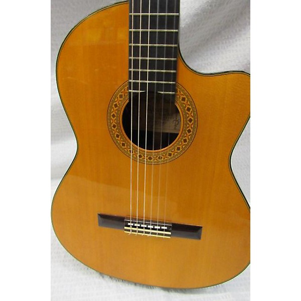 Used Alvarez Cy-127ce Classical Acoustic Electric Guitar