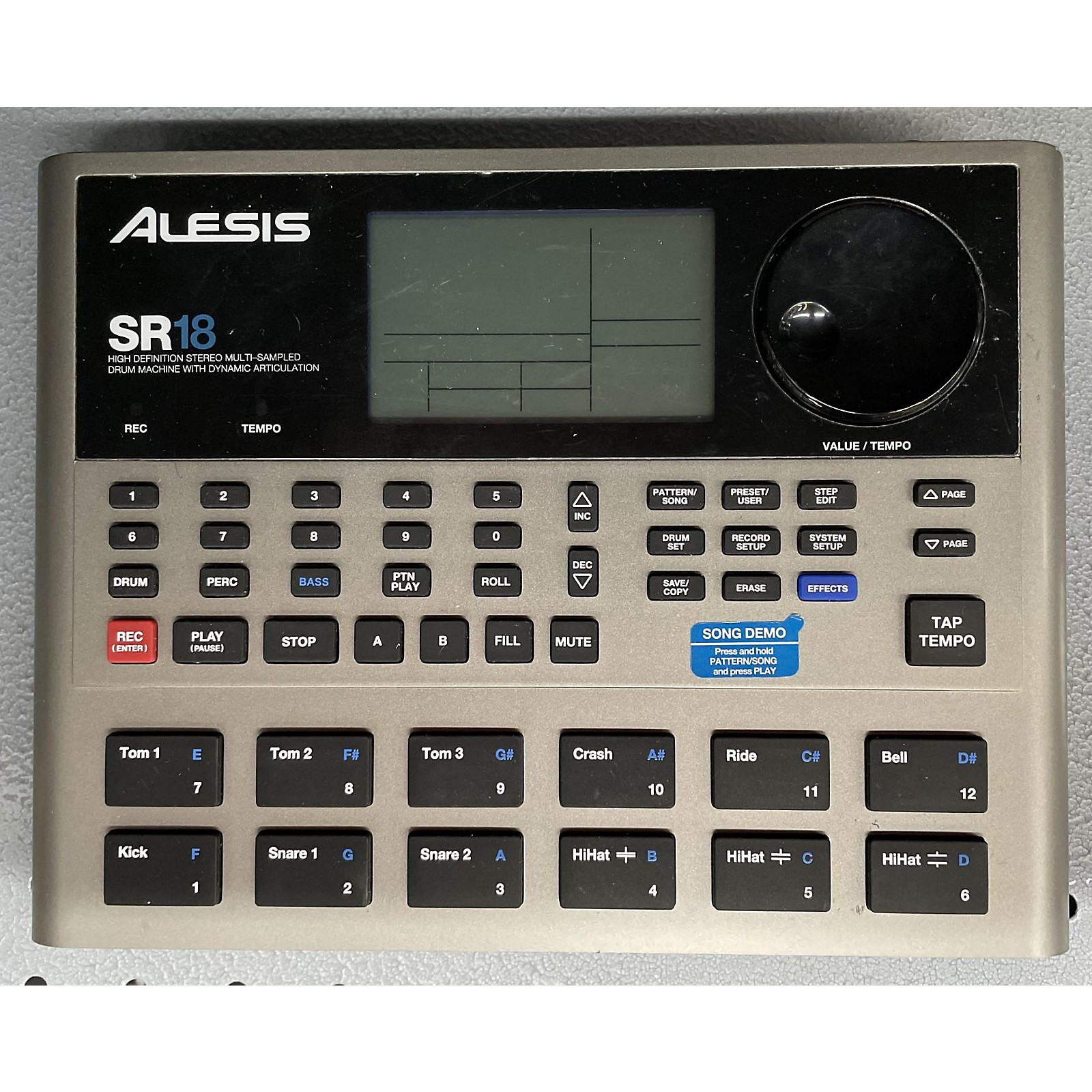 Used Alesis SR18 Drum Machine Guitar Center