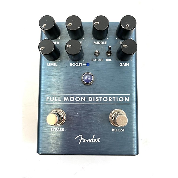 Used Fender Full Moon Distortion Effect Pedal