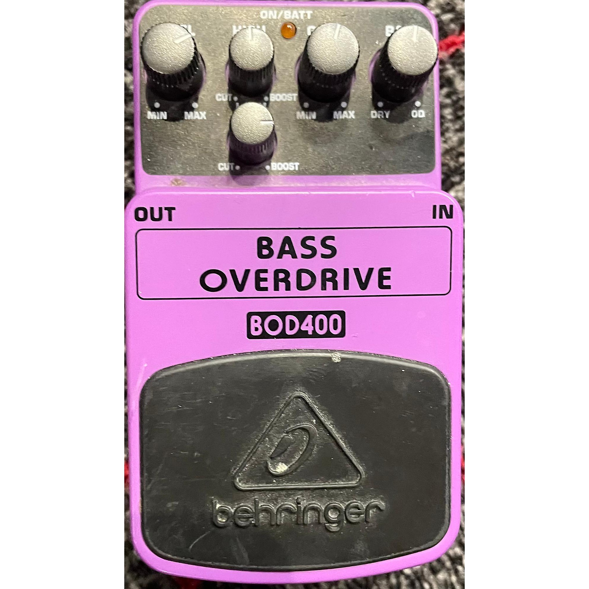 Used Behringer BOD400 Bass Overdrive Bass Effect Pedal | Guitar Center