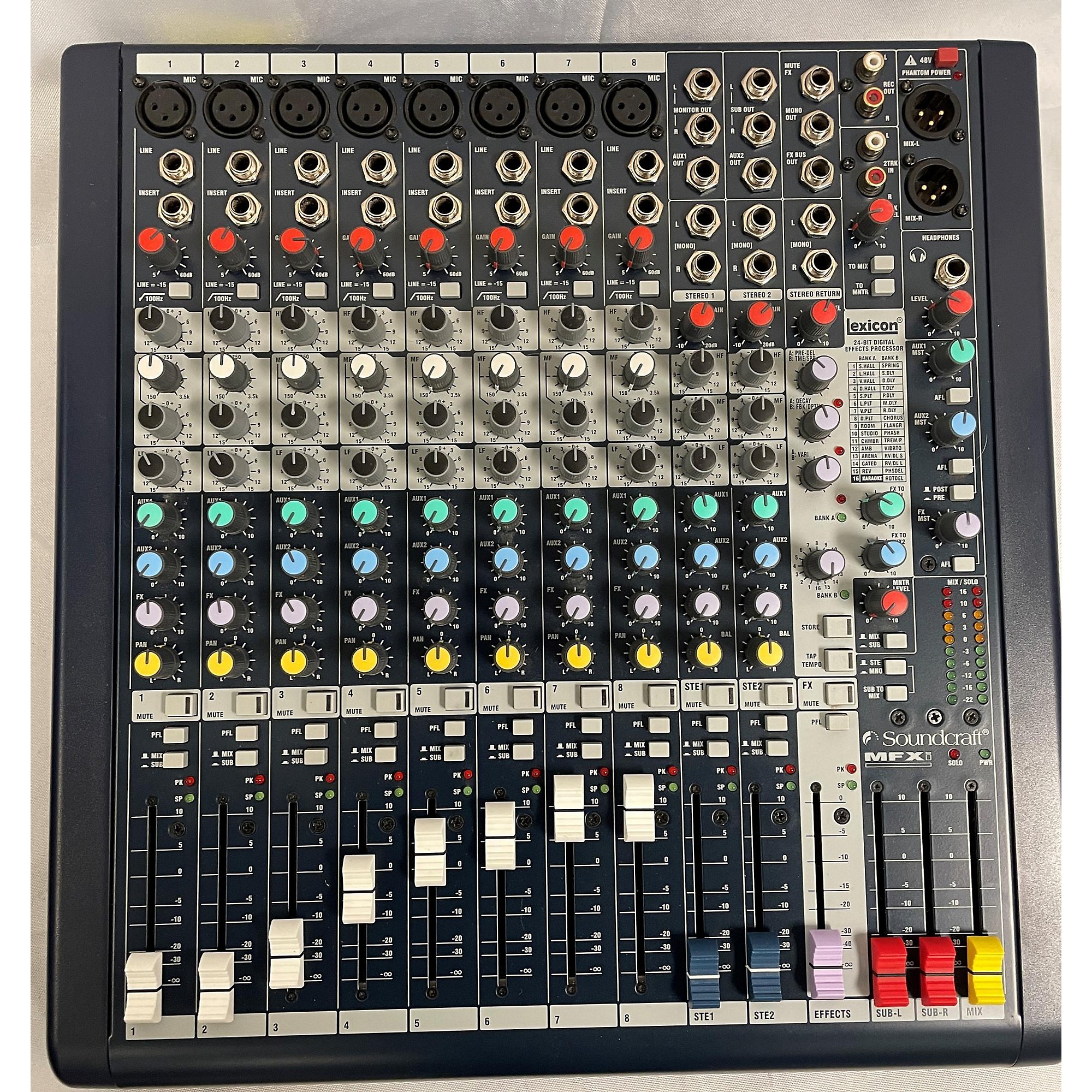 SOUNDCRAFT サウンドクラフト MFXi ミキサー☆ジャンク品 - 楽器、器材