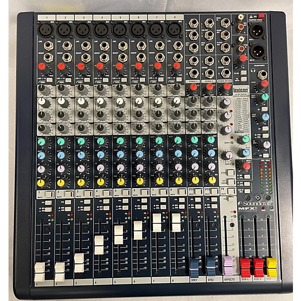 Used Soundcraft MFXI Powered Mixer