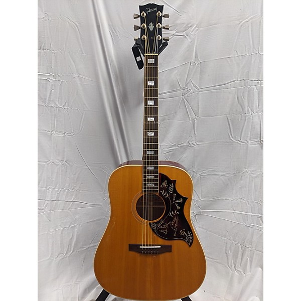 Vintage Gibson 1975 HUMMINGBIRD Acoustic Electric Guitar