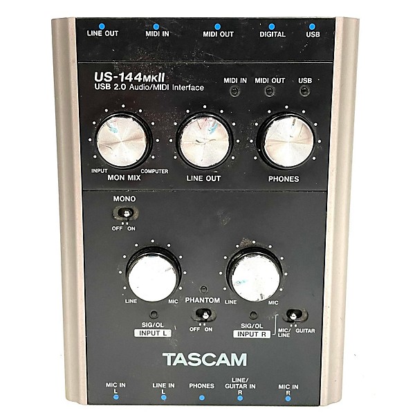 Used TASCAM US-144 Mk2 Audio Interface | Guitar Center