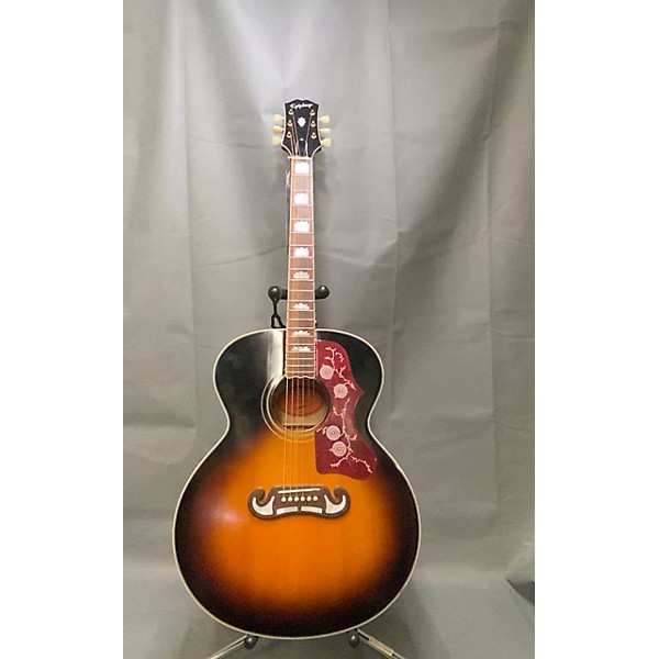 Used Epiphone J-200 Acoustic Electric Guitar
