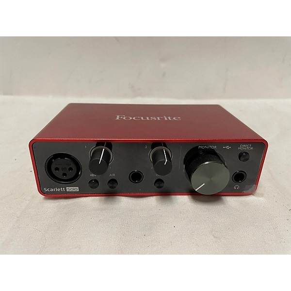 Used Focusrite Scarlett Solo Gen 3 Audio Interface | Guitar Center