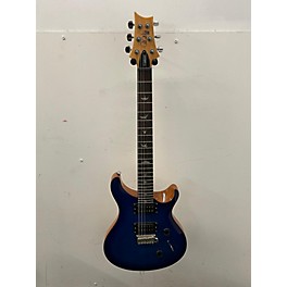 Used Prs Used PRS SE Custom 24 Blue Sapphire Solid Body Electric Guitar