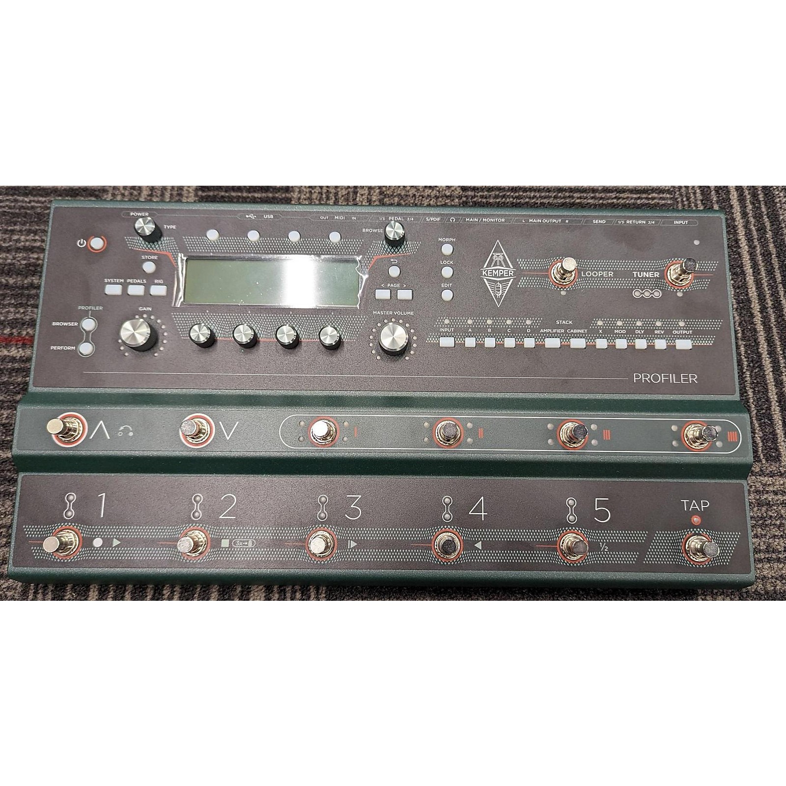 Used Kemper Profiler Stage Amp And Multi Effects Effect Processor