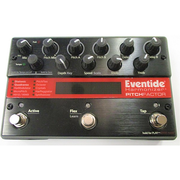 Used Eventide Pitch Factor Harmonizer Effect Pedal