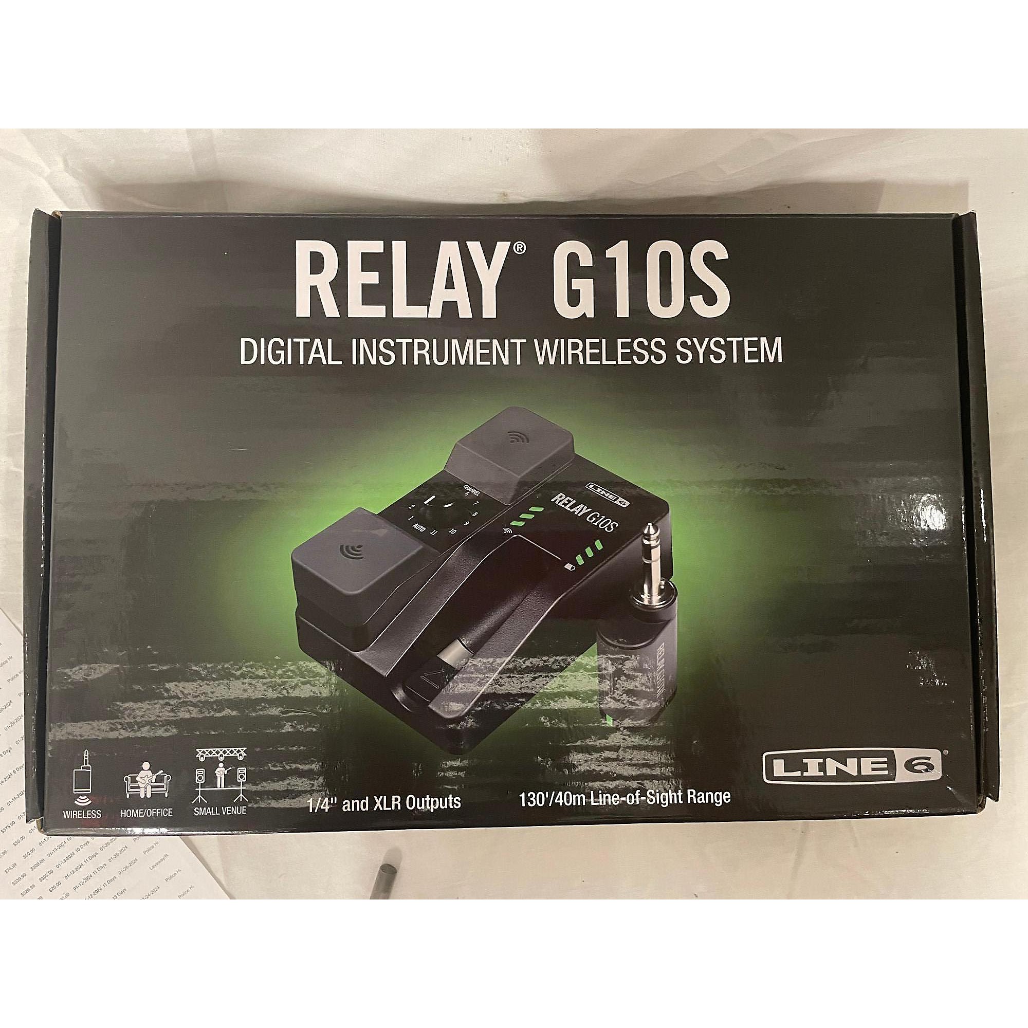 Used Line 6 Relay G10S Instrument Wireless System | Guitar Center