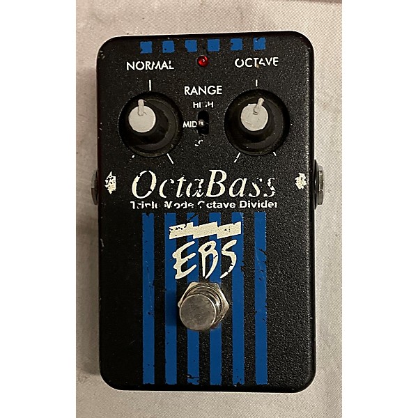 Used EBS Octabass Triple Mode Bass Octave Divider Bass Effect