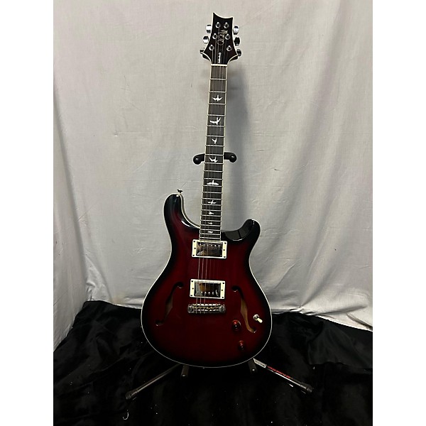 Used PRS Hollowbody Hollow Body Electric Guitar Red | Guitar Center