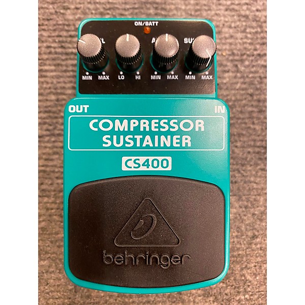 Used Behringer CS400 Compressor Sustainer Effect Pedal | Guitar Center